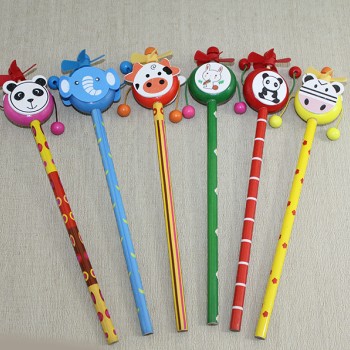 Ahşap Hayvan Figürlü Kurşun Kalem 