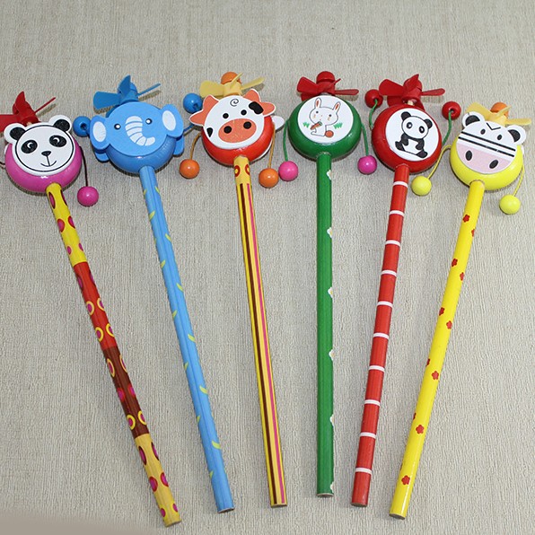 Ahşap Hayvan Figürlü Kurşun Kalem 