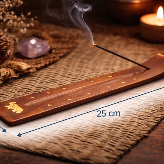 Ahşap Kayık Tütsülük Maun 