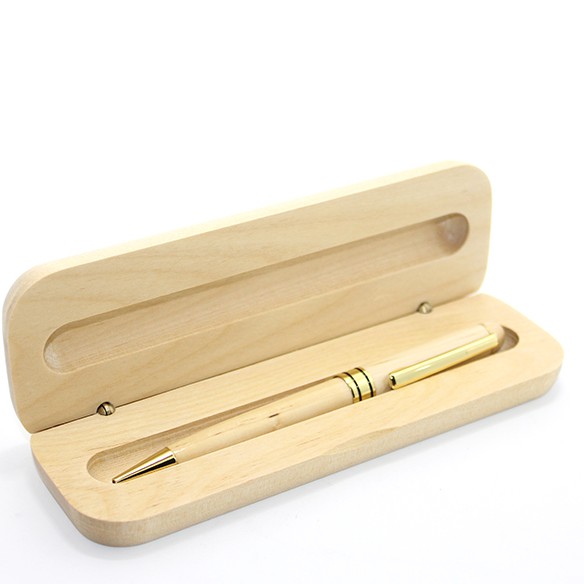 Ahşap Kutulu Tükenmez Kalem Model 1 