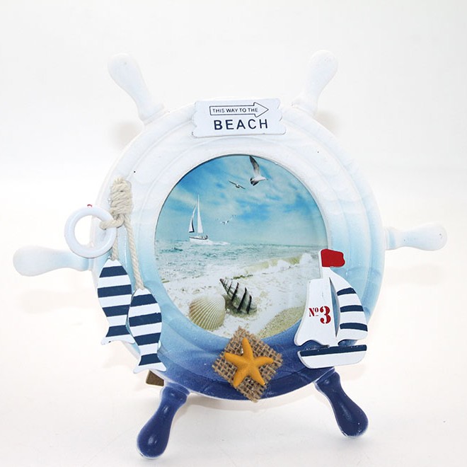 Ahşap Marin Dümenli Çerçeve Model 1 