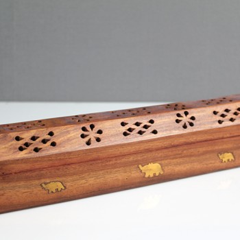 Ahşap Maun Tabut Tütsülük Model 1 