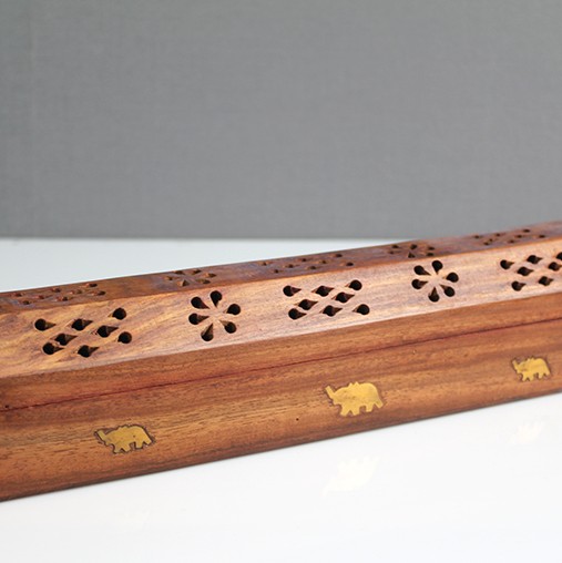 Ahşap Maun Tabut Tütsülük Model 1 