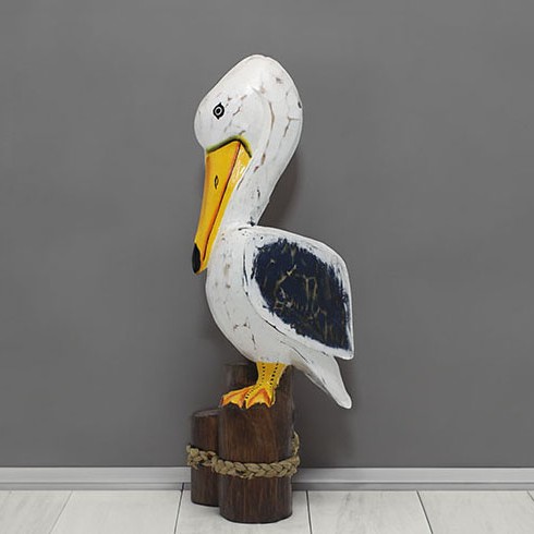 Ahşap Pelikan 50 Cm 
