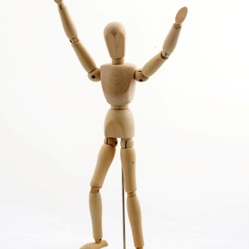 Ahşap Robot Model 3 