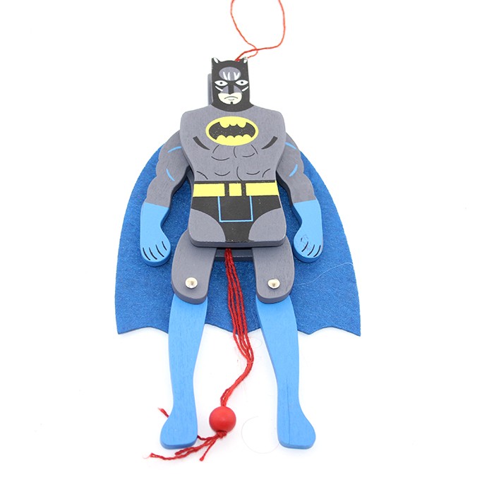 Ahşap Sallanan Batman Figürü 
