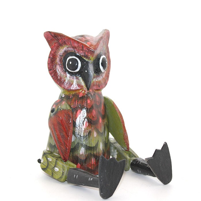 Ahşap Sallanan Baykuş 