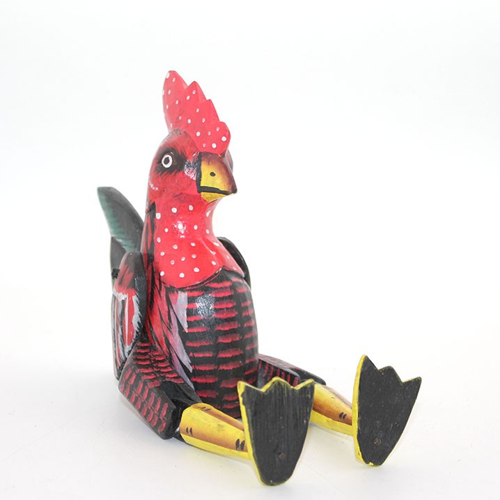 Ahşap Sallanan Hayvan Figürü Model 3