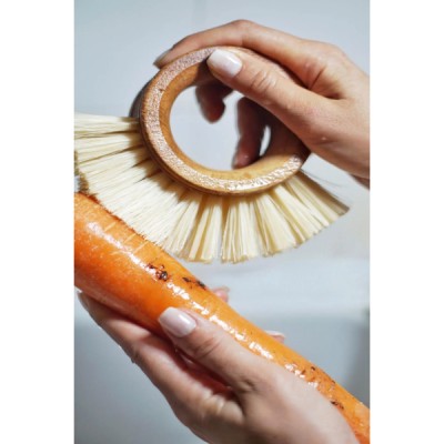 Ahşap Sebze Meyve Yıkama Fırçası 