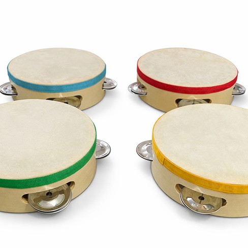 Ahşap Tef Müzik Aleti 