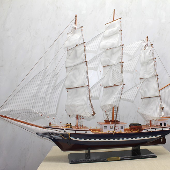 Ahşap Yelken Gemi Model 4