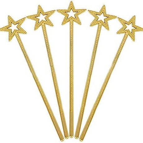 Altın Renk Yıldız Peri Asası