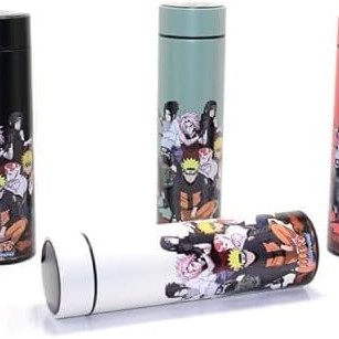 Anime Baskılı Dijital Göstergeli Termos 500 ml Model 2 