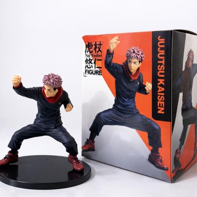 Anime Jujutsu Kaisen Yuji İtadori Figürü 20 Cm 