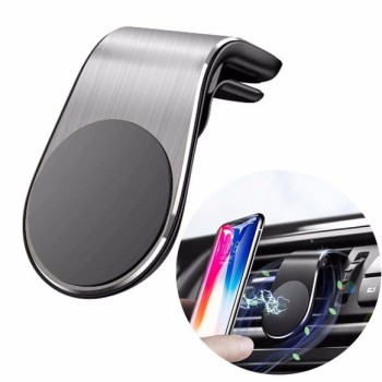 Araba Klimasına Takılan Mandallı Mıknatıslı Telefon Tutucu 