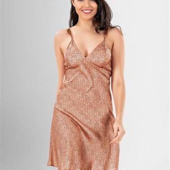 Arias Closet 2 Li Kısa Sabahlık Takımı Desenli