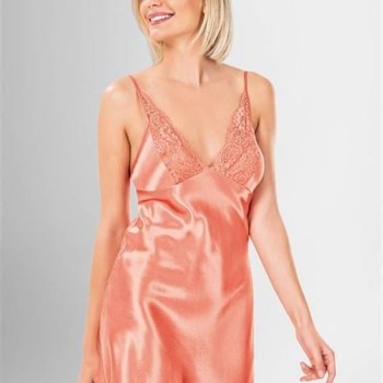 Arias Closet 2Li Sabahlık Takımı Somon