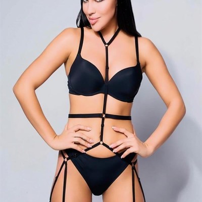Arias Closet Bel Ve Bacak Detaylı Fantezi Harness
