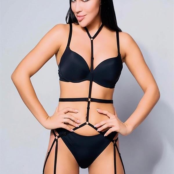 Arias Closet Bel Ve Bacak Detaylı Fantezi Harness