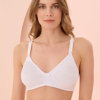 Arias Closet Beyaz Dikişsiz Emzirme Sütyeni