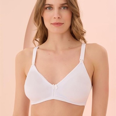 Arias Closet Beyaz Dikişsiz Emzirme Sütyeni