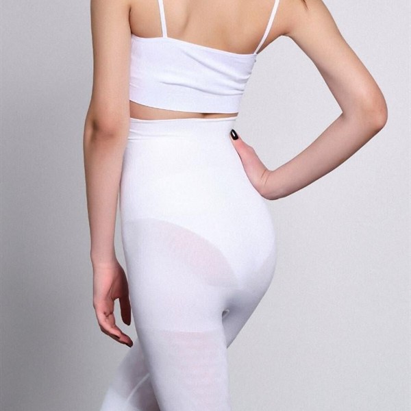 Arias Closet Beyaz Mı Emay 2015 Yüksek Bel Double Uzun Paçalı Korse