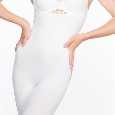 Arias Closet Beyaz Mı Emay 2038 Popo Ve Göğsü Açık Paçalı Boy Korse