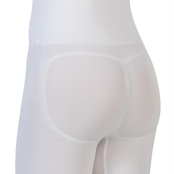 Arias Closet Beyaz Mı Emay 2091 Önü Dantelli Yüksek Bel Boxer Korse