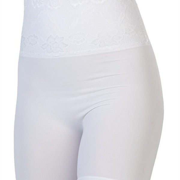 Arias Closet Beyaz Mı Emay 2091 Önü Dantelli Yüksek Bel Boxer Korse