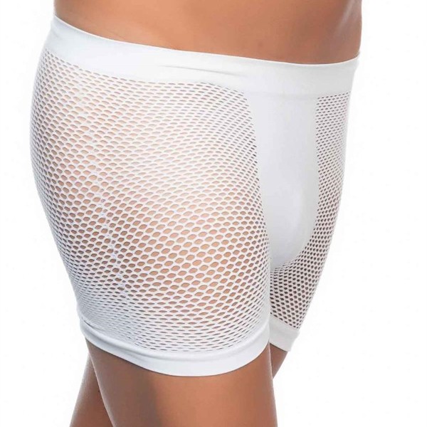 Arias Closet Beyaz Mı Emay 2106 Fileli Soft Erkek Boxer