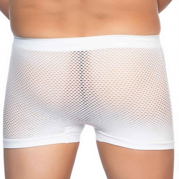 Arias Closet Beyaz Mı Emay 2106 Fileli Soft Erkek Boxer