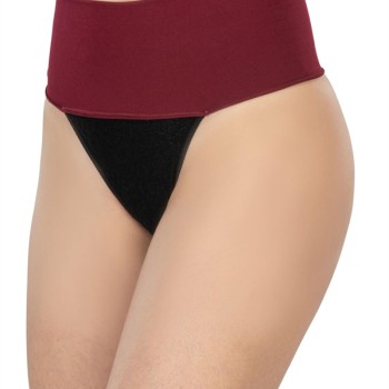 Arias Closet Bordo Mı 2048 Seamless Çift Renk String Korse