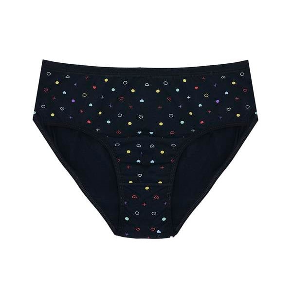 Arias Closet Büyük Beden Pamuklu Likralı Karışık Renkli 3'Lü Külot