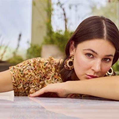 Arias Closet Çiçek Ve Yaprak Desenli Önü Düğmeli Alt Üst Takım