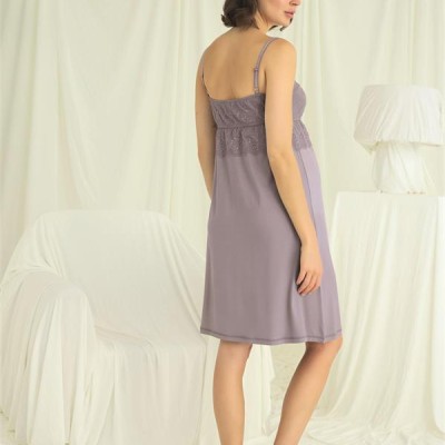 Arias Closet Dantelli Hamile Lohusa Sabahlık Takımı