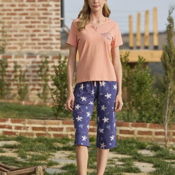 Arias Closet Deniz Yıldızı Desenli Ve Baskılı Önü Düğmeli 