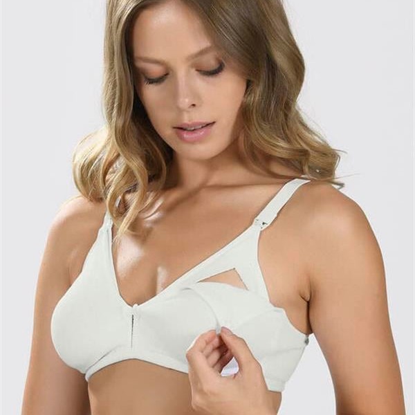 Arias Closet Ekru Dikişsiz Emzirme Sütyeni
