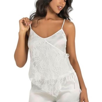 Arias Closet Ekru Saten Şort Takımı 9204