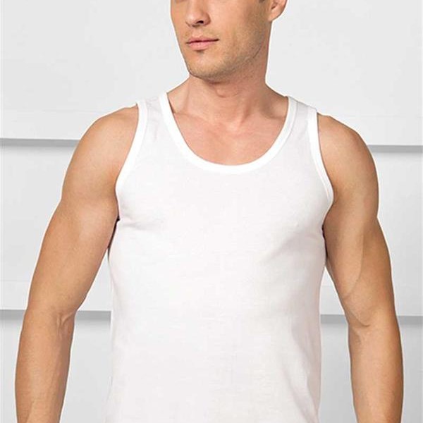 Arias Closet Erkek Pamuklu Askılı Klasik Atlet