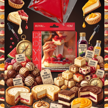 Arias Closet Fantezi Tüketilebilen Yenilebilir Cheesecake Aromalı İç Çamaşırı Takımı