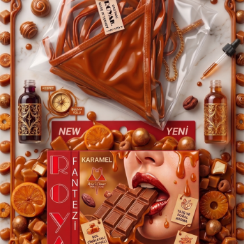 Arias Closet Fantezi Tüketilebilen Yenilebilir Karamel Aromalı İç Çamaşırı Takımı