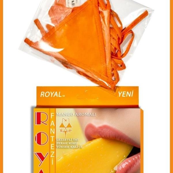 Arias Closet Fantezi Tüketilebilen Yenilebilir Mango Aromalı İç Çamaşırı Takımı