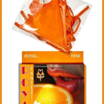 Arias Closet Fantezi Tüketilebilen Yenilebilir Portakal Aromalı İç Çamaşırı Takımı