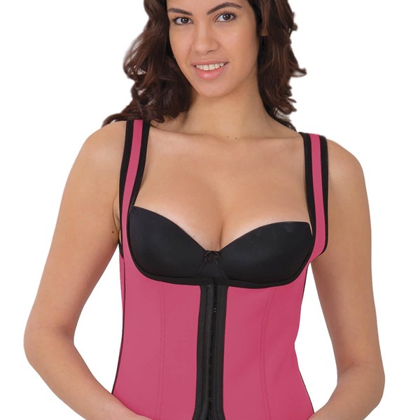 Arias Closet Gül Kurusu Mı 9173 Terletici Agraflı Göğsü Açık Atlet Korse