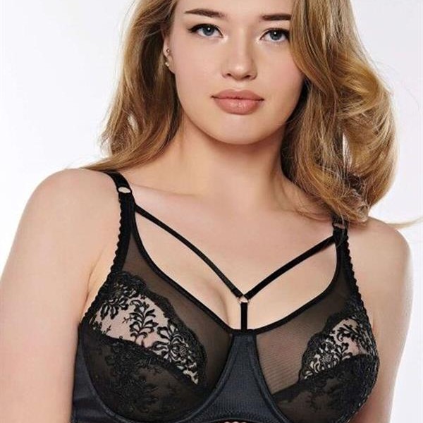 Arias Closet Günlük Çiçek Desenli Desteksiz Balenli İp Aksesuarlı Askıları Çıkabilir Dantel Detaylı Sütyen