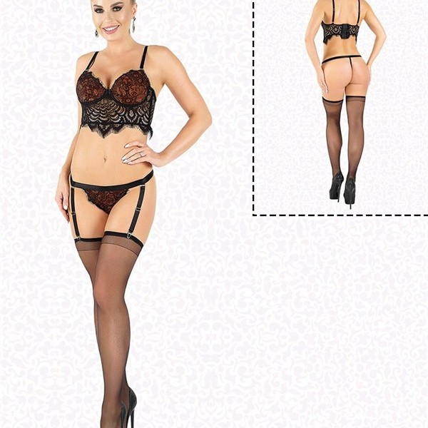 Arias Closet Lamine  Dantel  Jartiyer  Takım