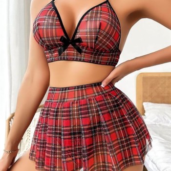 Arias Closet Mini Tül Çekici Fantezi Öğrenci Kostümü