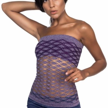 Arias Closet Mor Mı Emay 5034 Fantazi Büstiyer Atlet Korse