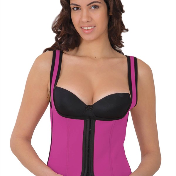 Arias Closet Pembe Mı 9173 Terletici Agraflı Göğsü Açık Atlet Korse