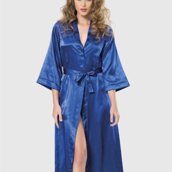 Arias Closet Saks Uzun Saten Sabahlık